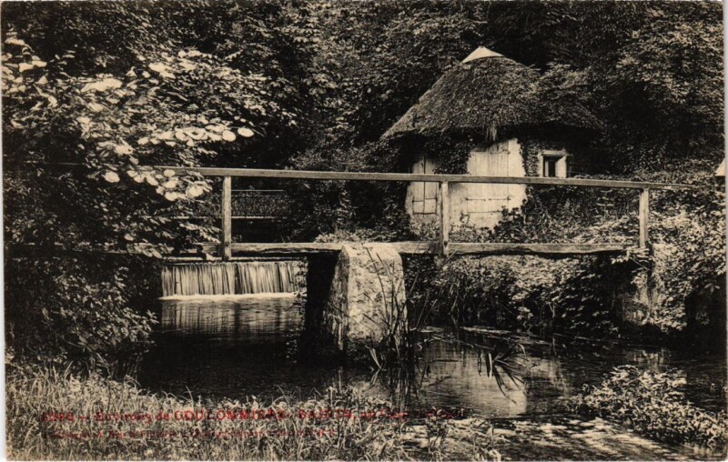 Carte postale ancienne Saints Le Pont France
