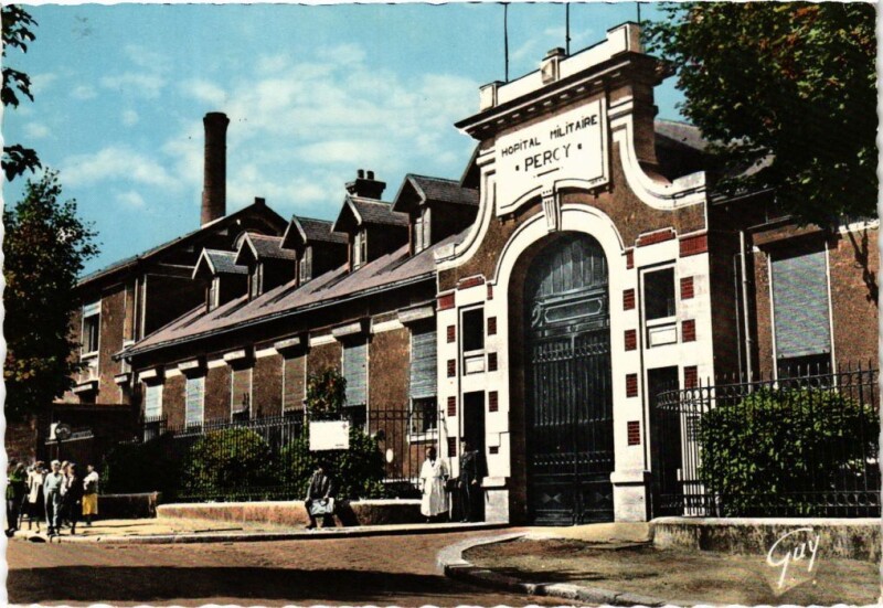 Carte postale ancienne Clamart Hopital Militaire Percy à Clamart