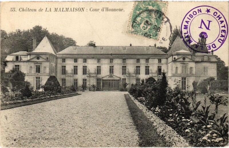 Carte postale ancienne Malmaison Le Chateau