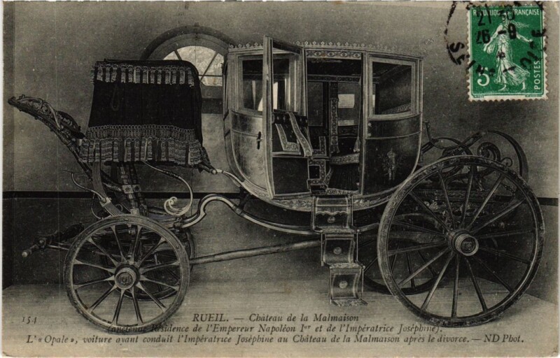 Carte postale ancienne Chateau de la Malmaison