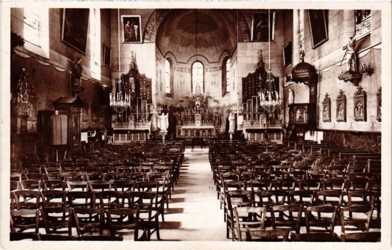 Carte postale ancienne Malakoff Eglise Notre Dame de la Medaille Miraculeuse à Malakoff
