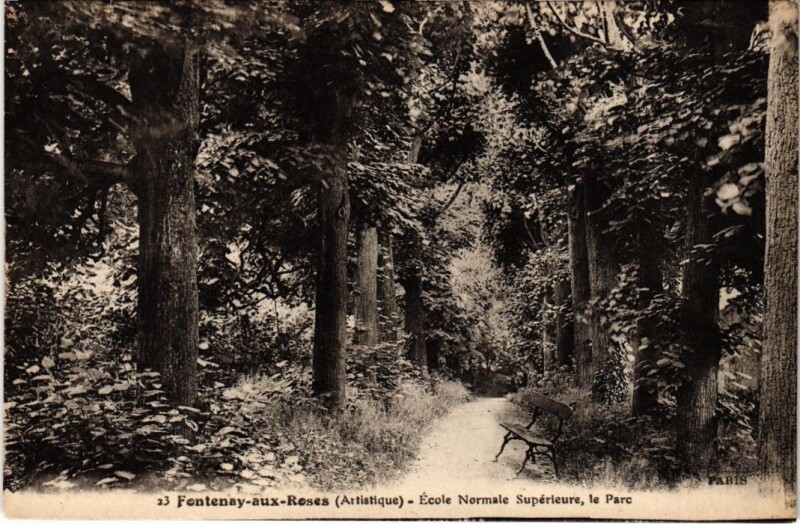 Carte postale ancienne Fontenay aux Roses Ecole Normale Superieure Le Parc à Fontenay-aux-Roses