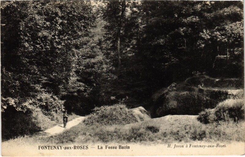 Carte postale ancienne Fontenay aux Roses La Fosse Bazin à Fontenay-aux-Roses