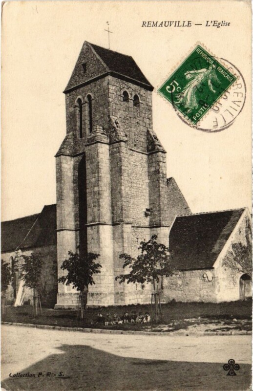 Carte postale ancienne Remauville L'Eglise France à Remauville
