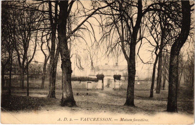 Carte postale ancienne Vaucresson Maison forestiere à Vaucresson