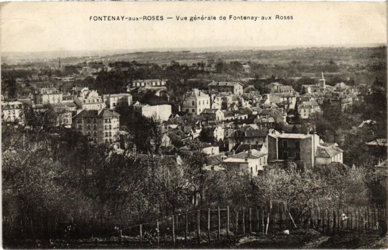 Carte postale ancienne Fontenay aux Roses Vue generale à Fontenay-aux-Roses