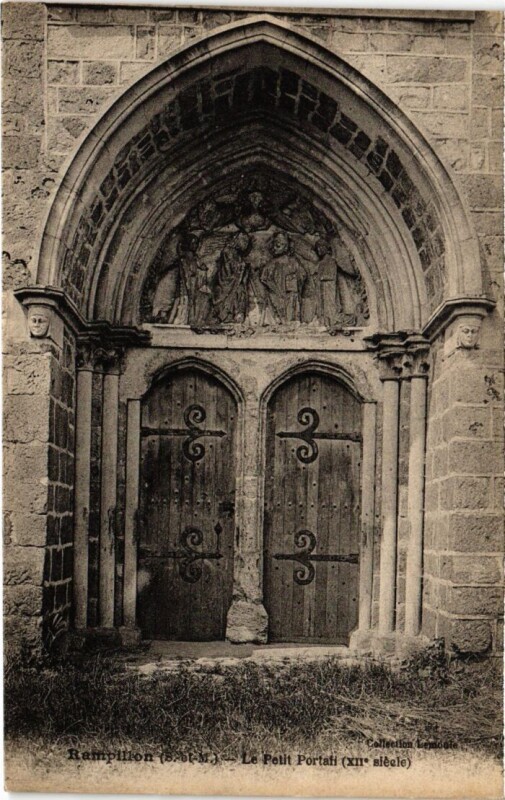 Carte postale ancienne Provins Le Petit Portail France à Provins