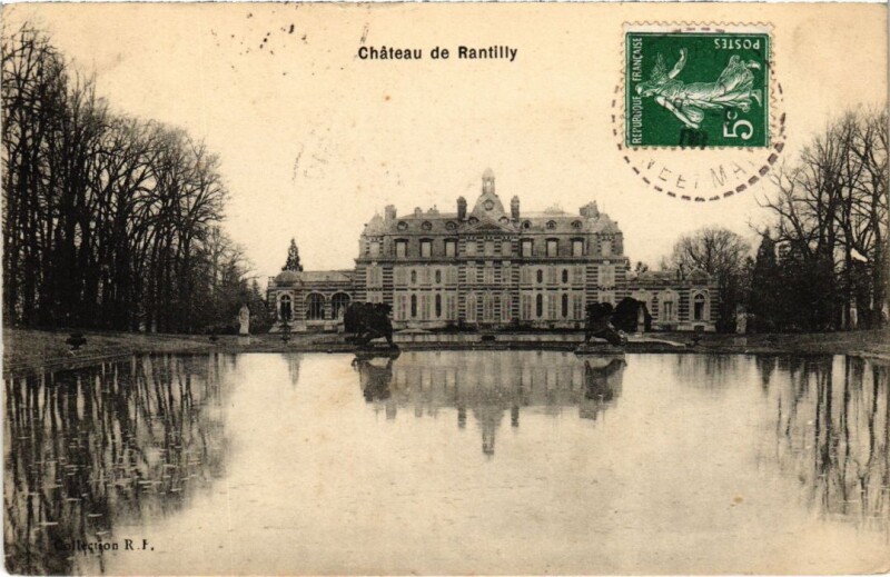 Carte postale ancienne Thorigny Chateau de Rantilly France