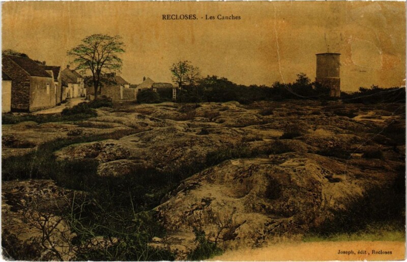 Carte postale ancienne Recloses Les Canches France à Recloses