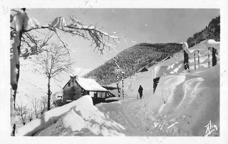 Carte postale ancienne La Piquette Vue D'Aygues Cluses