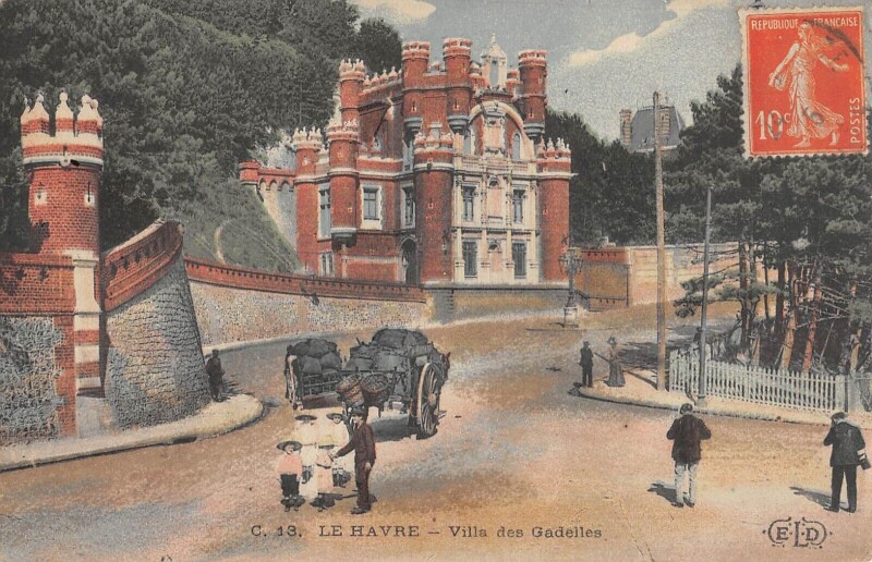 Carte postale ancienne Le Havre Villa Des Gadelles au Havre