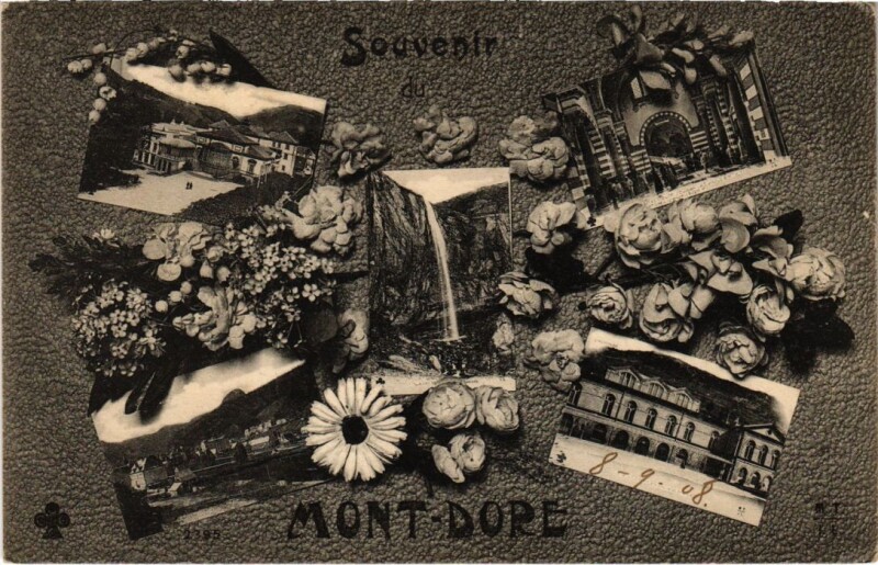 Carte postale ancienne Souvenir du Mont-Dore France à Mont-Dore