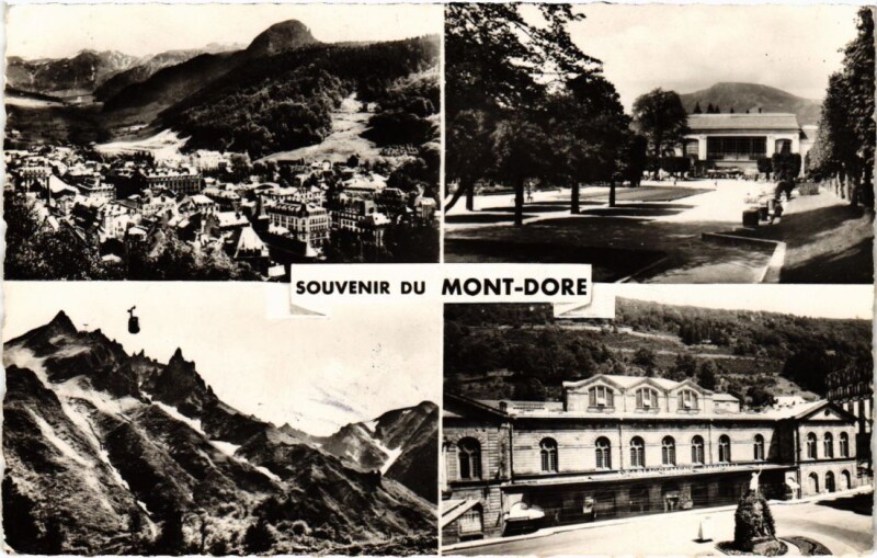 Carte postale ancienne Souvenir du Mont-Dore France à Mont-Dore