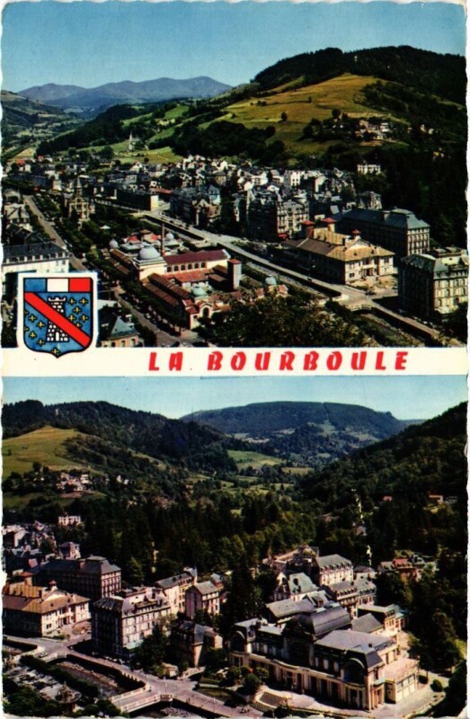 Carte postale ancienne Souvenir de La Bourboule France à La Bourboule
