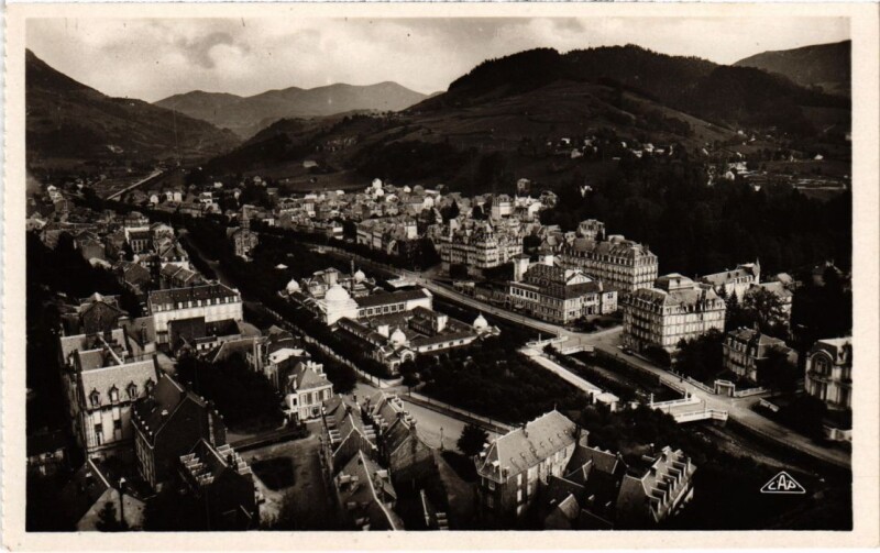 Carte postale ancienne La Bourboule Vue Generale France à La Bourboule