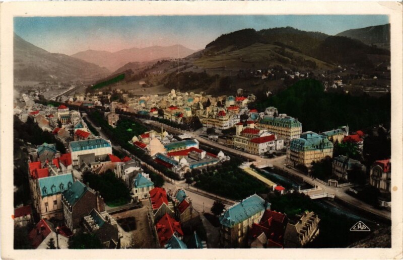 Carte postale ancienne La Bourboule Vue Generale France à La Bourboule