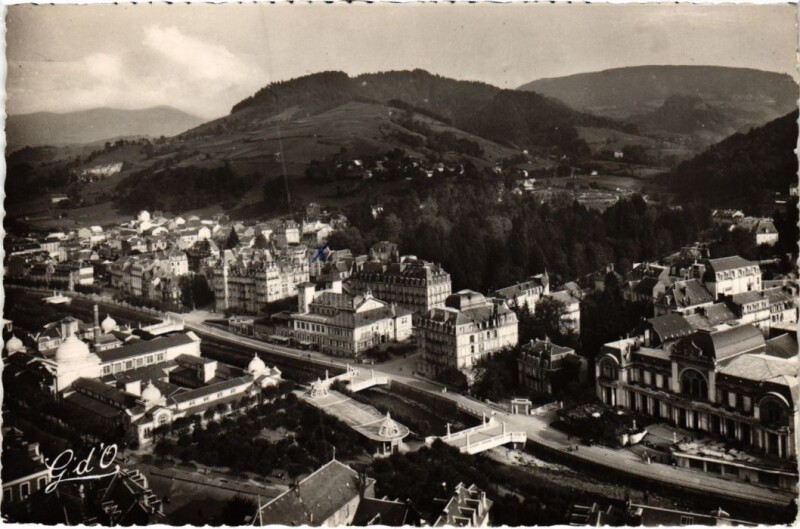 Carte postale ancienne La Bourboule Vue Generale France à La Bourboule