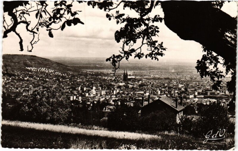 Carte postale ancienne Clermont-Ferrand Vue Generale France à Clermont-Ferrand