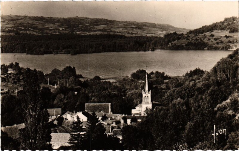 Carte postale ancienne Lac d'Aydat France à Aydat