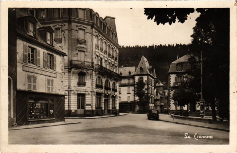 Carte postale ancienne Mont-Dore Hotel Gallia France à Mont-Dore