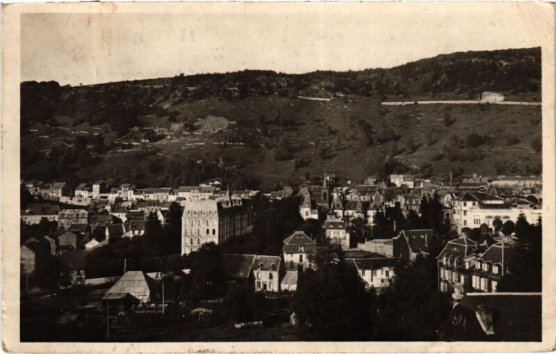 Carte postale ancienne Mont-Dore Vue Generale France à Mont-Dore