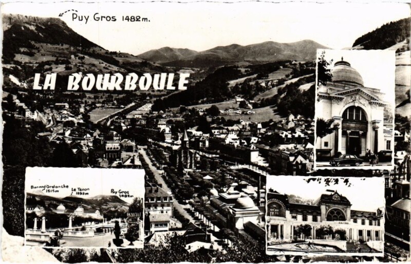 Carte postale ancienne Souvenir de La Bourboule France à La Bourboule