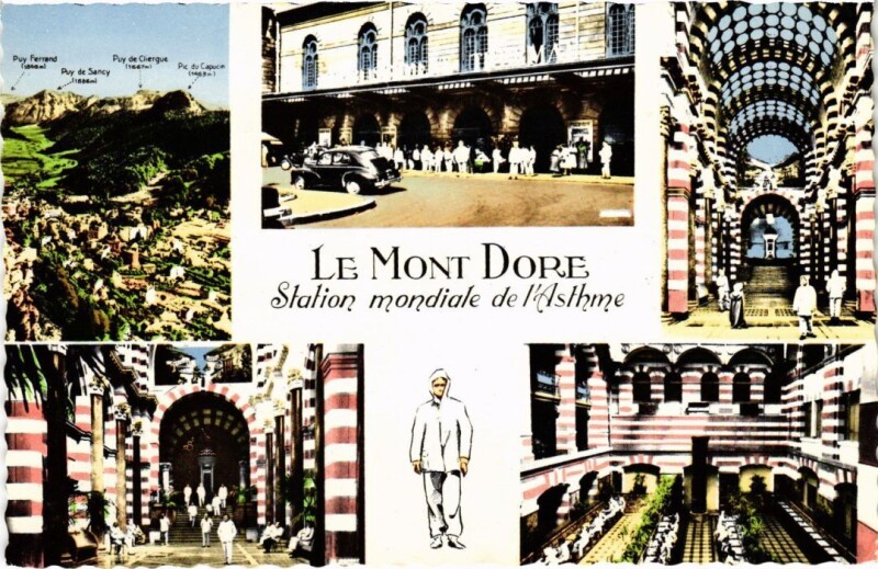 Carte postale ancienne Souvenir du Mont-Dore France à Mont-Dore