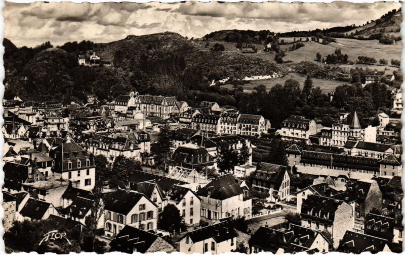Carte postale ancienne La Bourboule Vue Generale France à La Bourboule