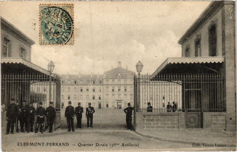 Carte postale ancienne Clermont-Ferrand Quartier Desaix France à Clermont-Ferrand