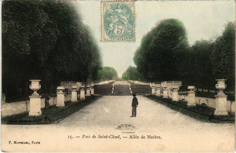 Carte postale ancienne Saint Cloud à Saint-Cloud