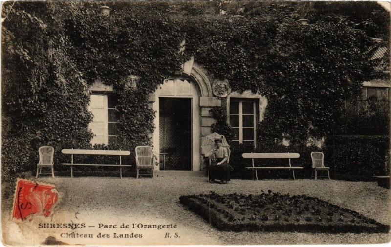 Carte postale ancienne Suresnes Parc de l'Orangerie à Suresnes