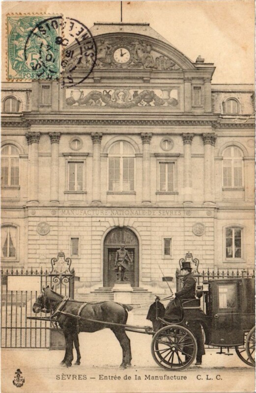 Carte postale ancienne Sevres Entree de la Manufacture