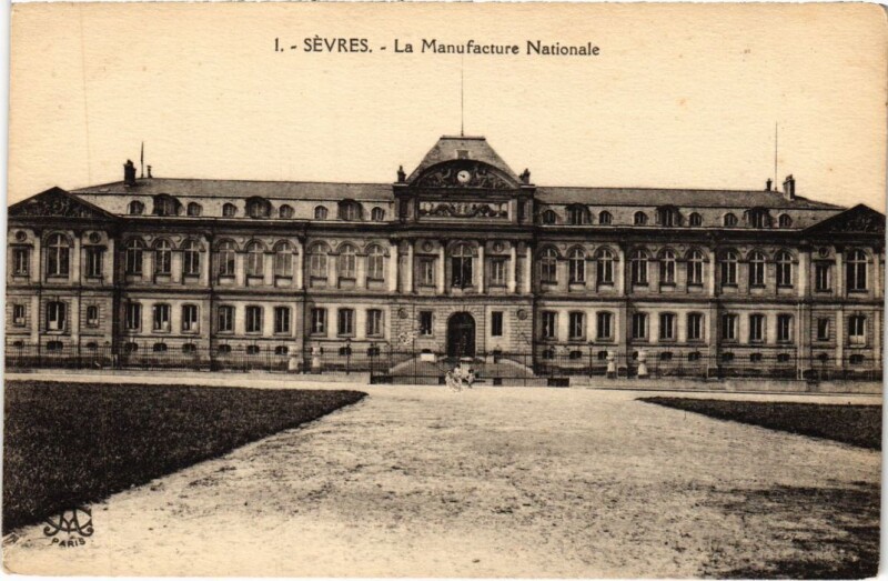 Carte postale ancienne Sevres Manufacture Nationale