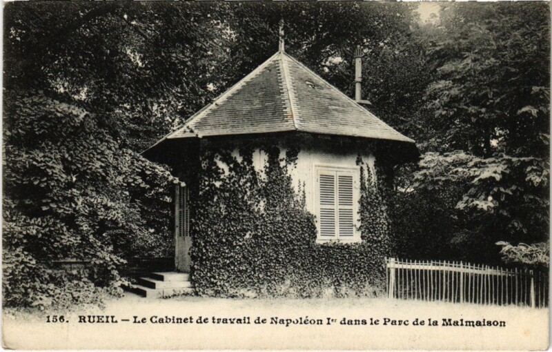 Carte postale ancienne Rueil Le Cabinet de travail de Napoleon