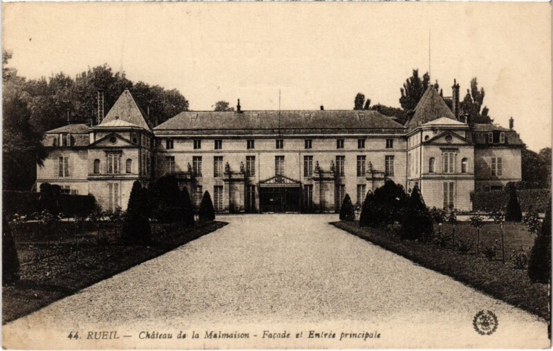 Carte postale ancienne Rueil Chateau de la Malmaison