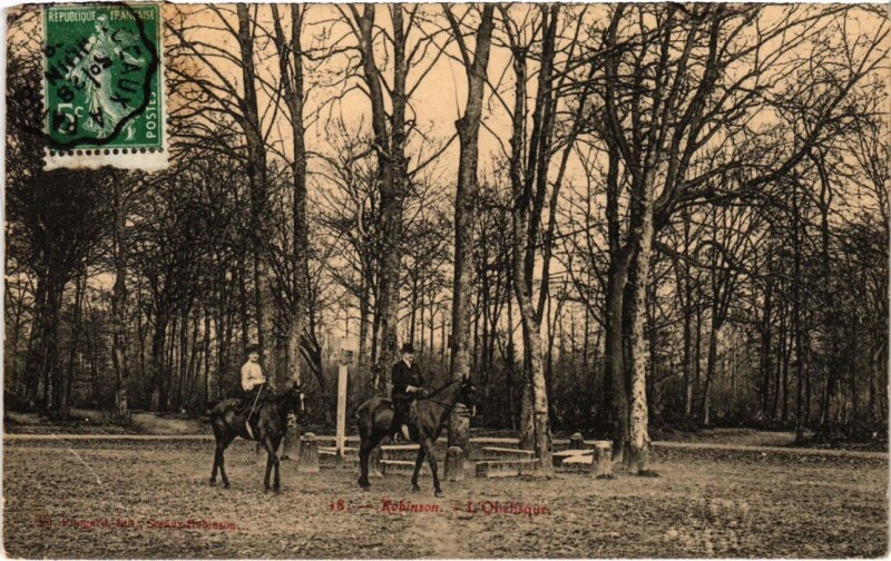 Carte postale ancienne Robinson Obelisque