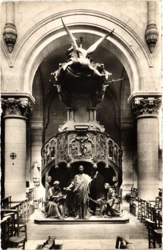 Carte postale ancienne Saint Cloud Restaurant du Pavillon Bleu à Saint-Cloud