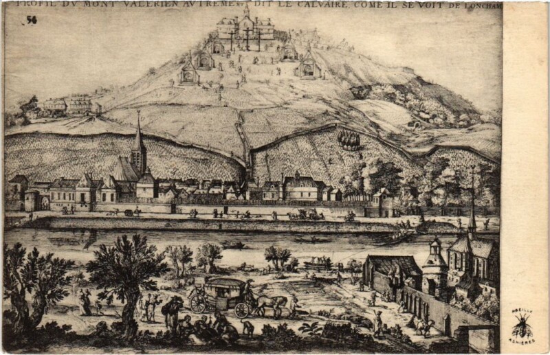 Carte postale ancienne Fort du Mont Valerien