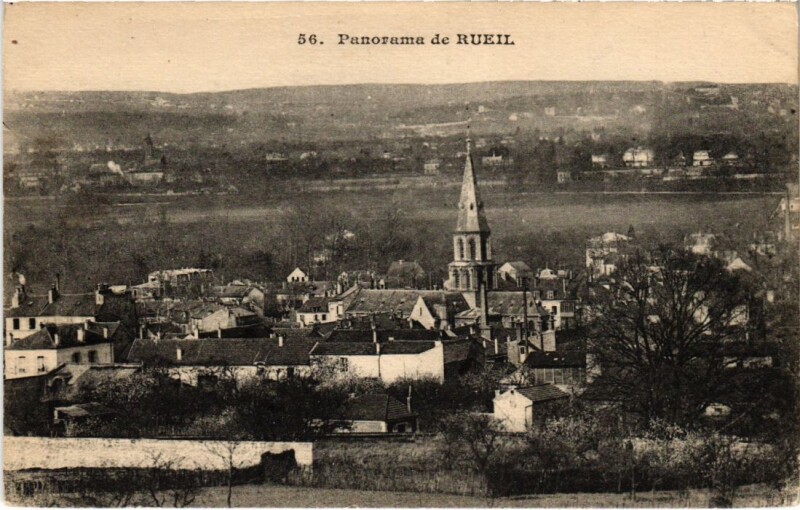 Carte postale ancienne Rueil panorama