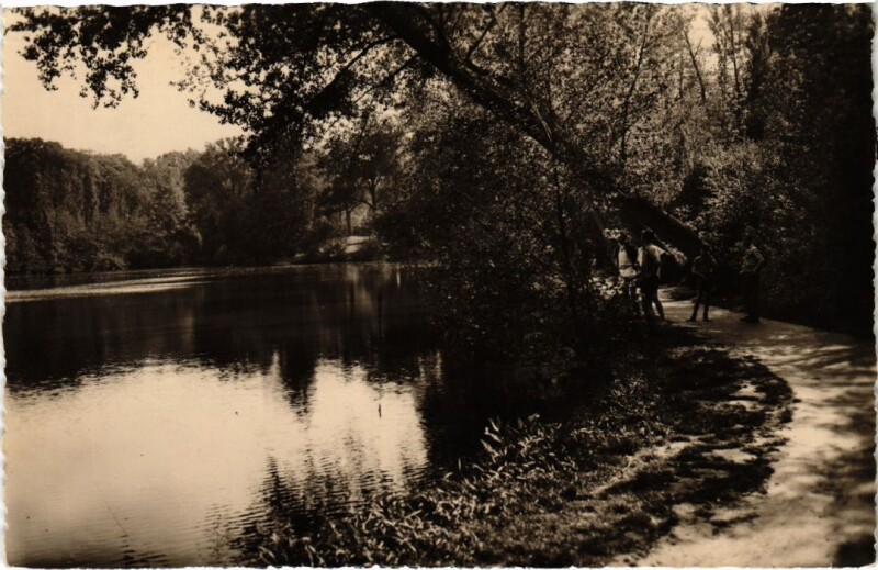 Carte postale ancienne Rueil Etang Saint-Cucufa