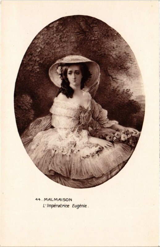 Carte postale ancienne Rueil Chateau de la Malmaison l'Imeratrice Eugenie