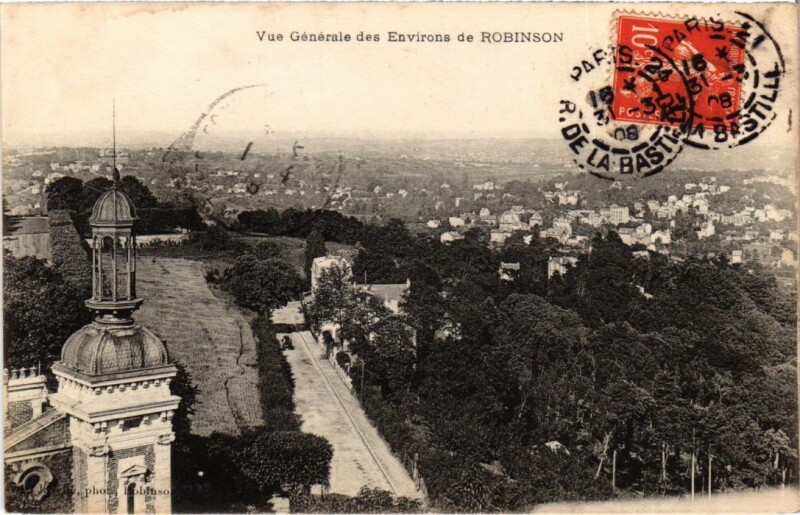 Carte postale ancienne Robinson vue generale