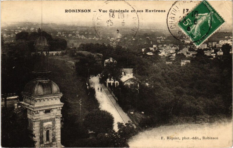 Carte postale ancienne Robinson vue generale