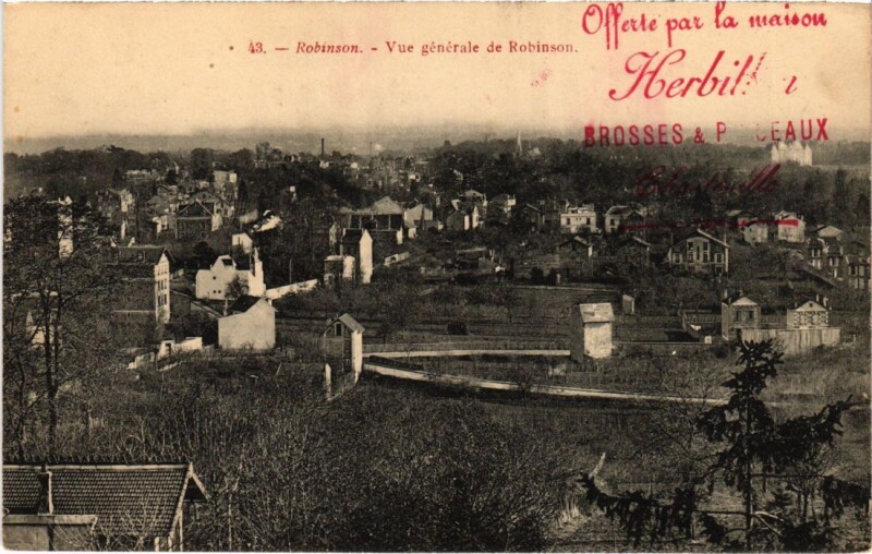 Carte postale ancienne Robinson vue generale
