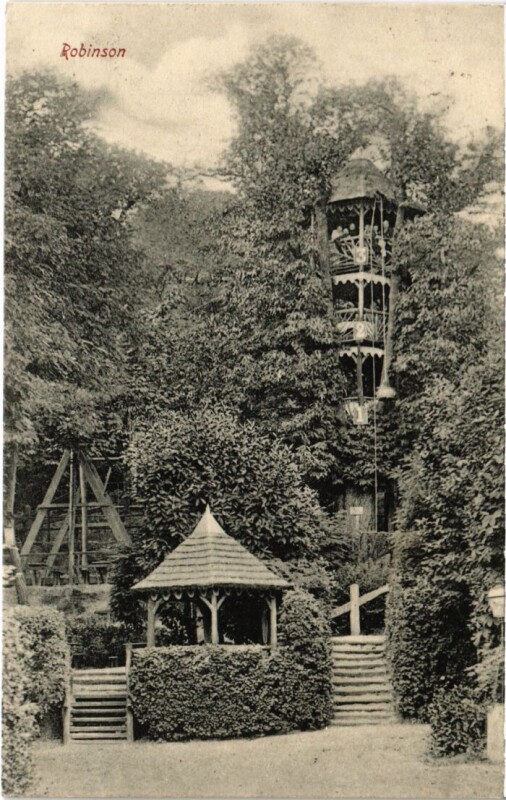 Carte postale ancienne Robinson