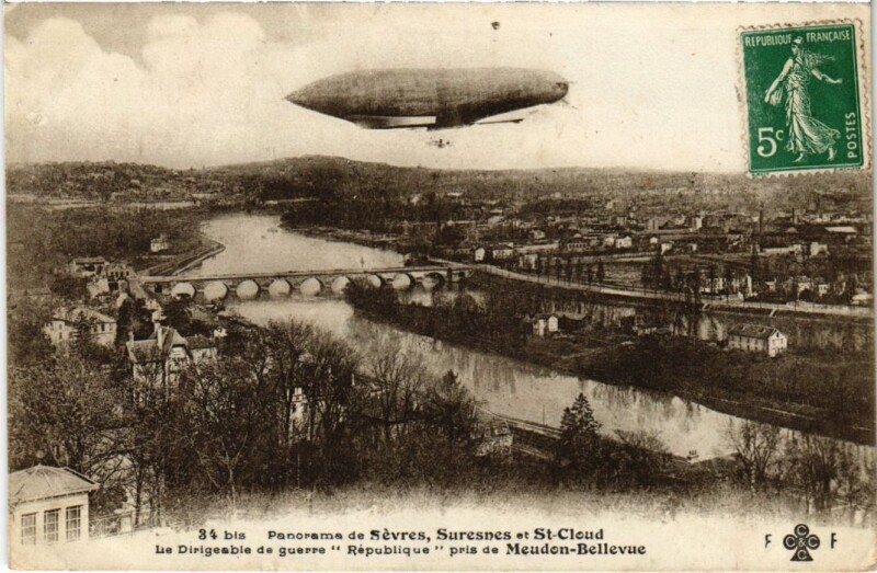 Carte postale ancienne Sevres panorama