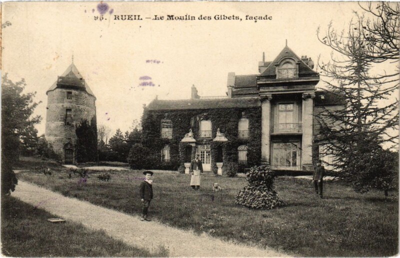 Carte postale ancienne Rueil Moulin des Gibets