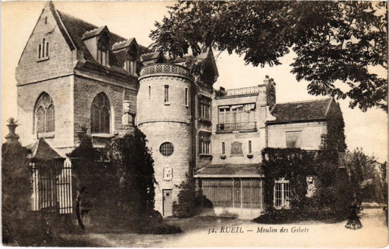 Carte postale ancienne Rueil Moulin des Gibets