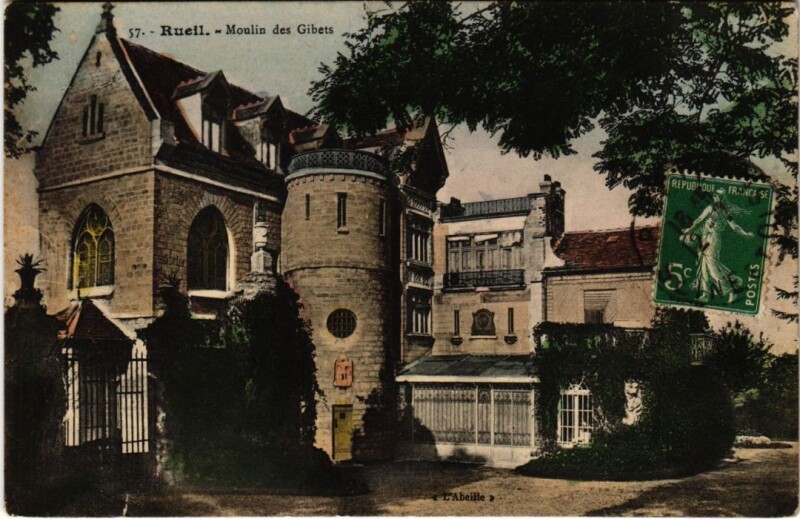 Carte postale ancienne Rueil Moulin des Gibets