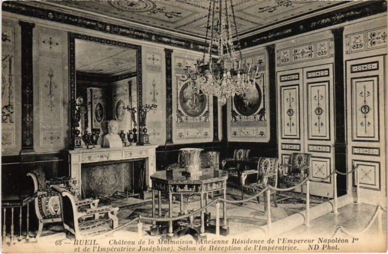 Carte postale ancienne Rueil Chateau de la Malmaison Residence de Napoleon